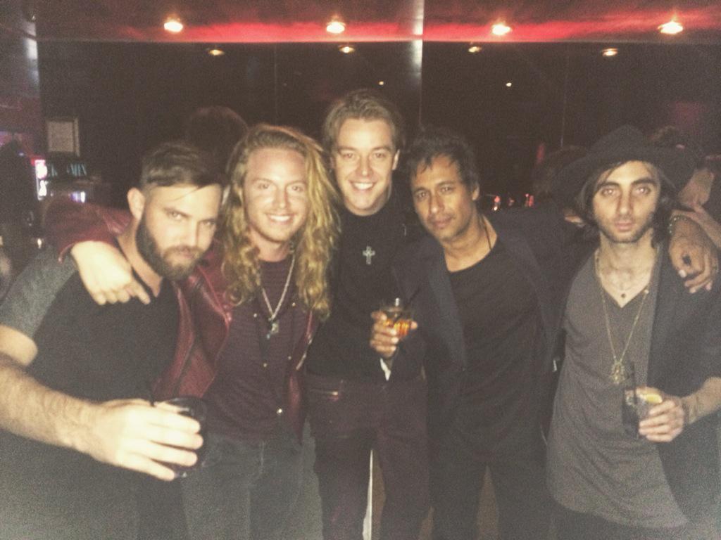 TrevLukather's tweet photo. Great hang for a great cause #homelessrockstars event @ShimMoore @russellali @BewareoDarkness http://t.co/HPtL5MAVqp