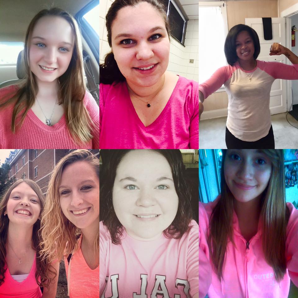gsscalu's tweet photo. Our members are supporting breast cancer with pink! 💝 #teamAMAC #WeeWorkin #WeeOopWednesday http://t.co/4zyGhB41ie