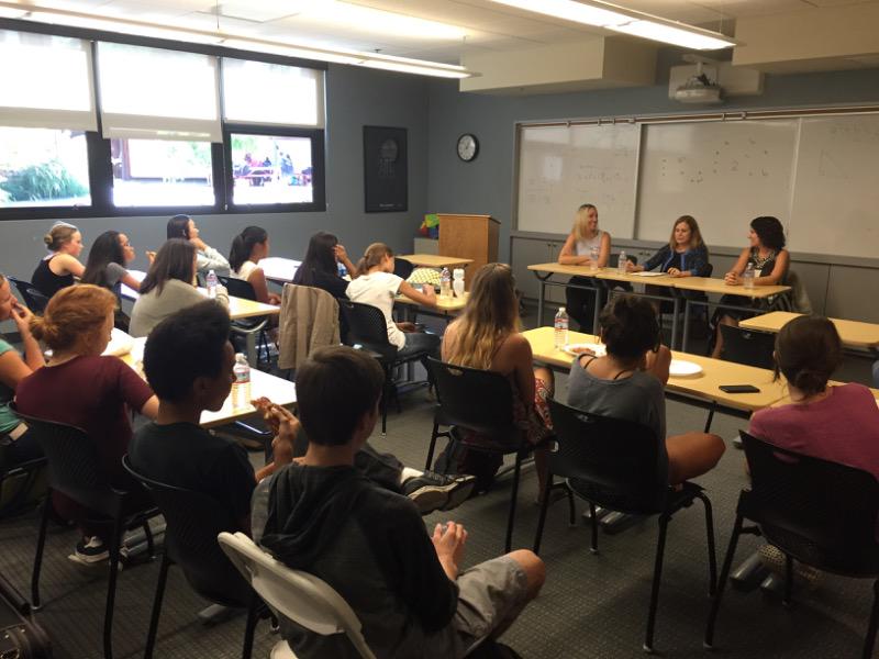PolyAlumni's tweet photo. Today's #PolyConnect women in law panel drew nearly 30 Upper School students -- great turnout for our speakers! http://t.co/ori98Mu2rO