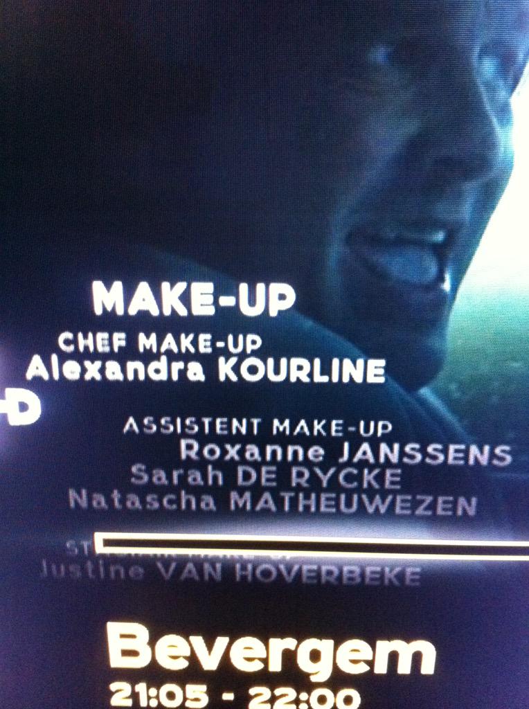 deryckesarah's tweet photo. BEVERGEM - 8-delige fictiereeks vanaf 30/9 op @canvastv 🎬 @DeWereldvrede 
#fiction #series #television #actors #mua http://t.co/Kudj4OJ4zI