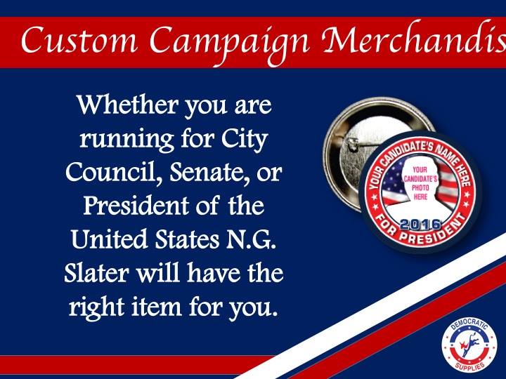 DemocraticMerch's tweet image. Custom campaign merchandise for any election!