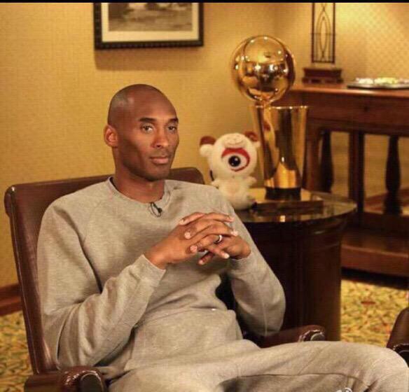 Truth_305's tweet photo. I laughed RT @FastTimesAtRF: Kobe in the cut like  "to the death" http://t.co/GwzIUSKxbQ