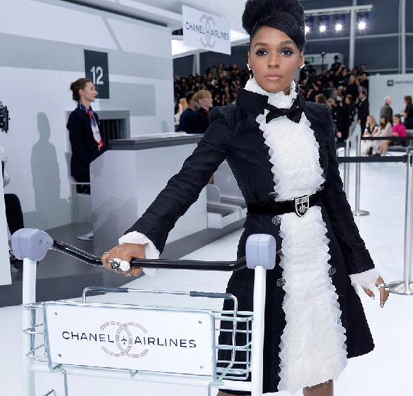 chanel tuxedo dress