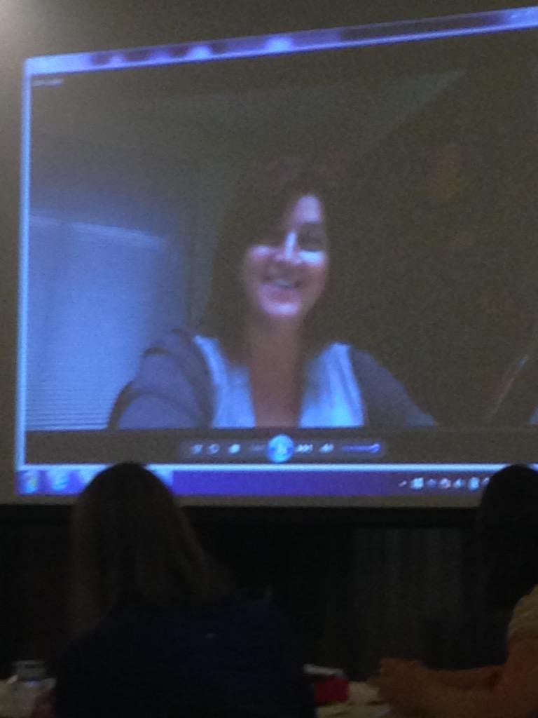Dominique_Mac's tweet photo. @Ewilson25722739 is contributing to the #abwsconf remotely! Love it! @RedCrossAB http://t.co/pG4PkSBw0B