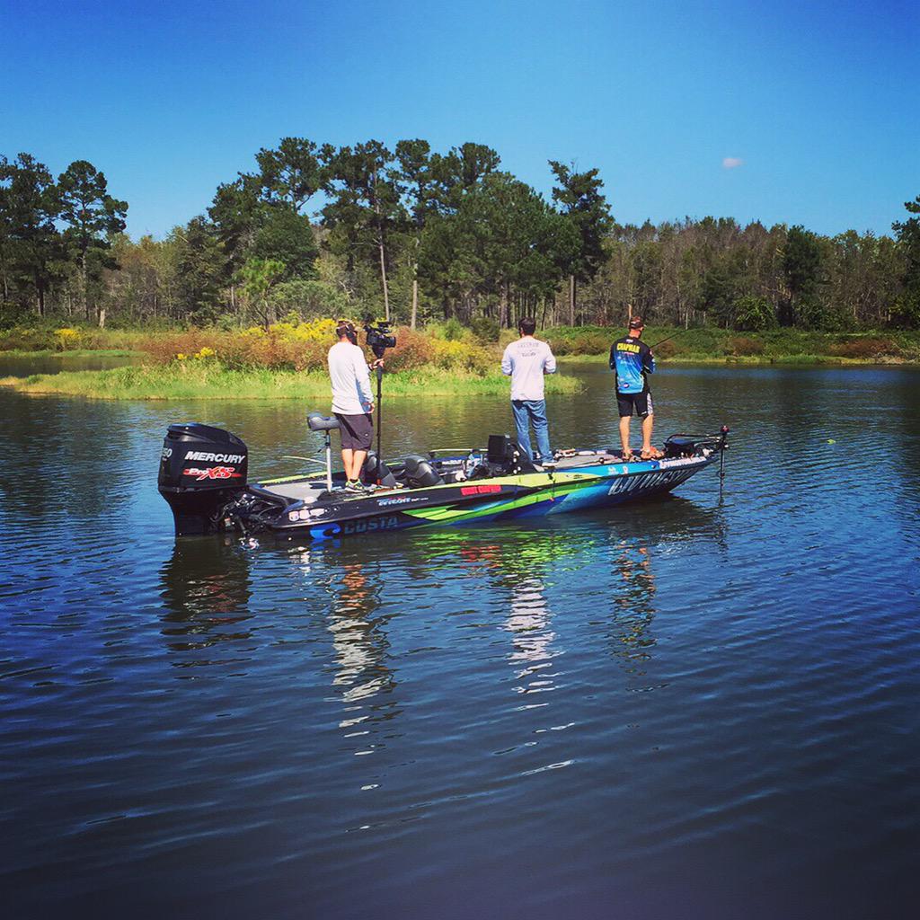 Landon and Max had a great time filming "Pro vs Joe" with @brentchapman2 today on Live Oak Plantation!