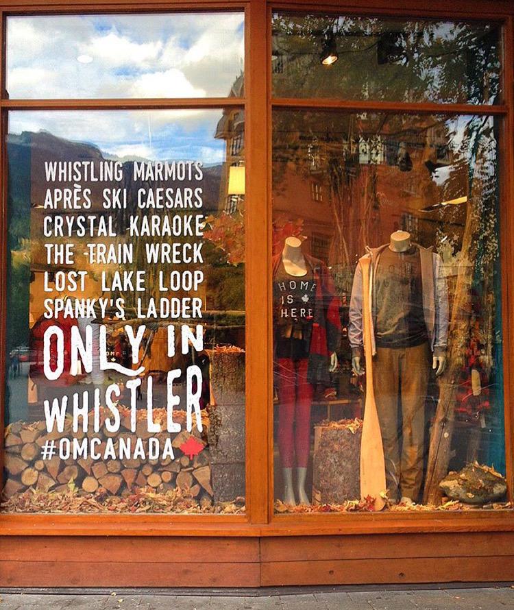 lululemon's tweet photo. We're celebrating what makes our home and native land unique. Only in Canada. #omcanada #Whistler #Edmonton http://t.co/CFdZlcW1Ca