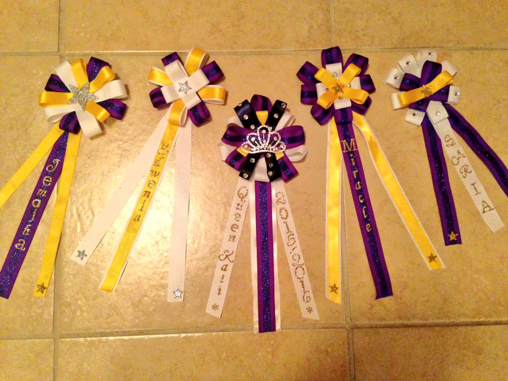 Finish Product 👑💜💛😻 #AugHomecoming