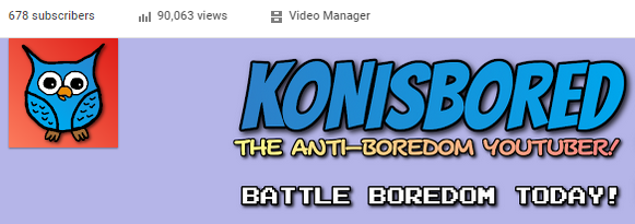 konisbored's tweet photo. Just yesterday, #Konisbored reached a milestone for 90K total views! :D
Will probably do a video for 100K views, btw. http://t.co/0lluAdVjZi