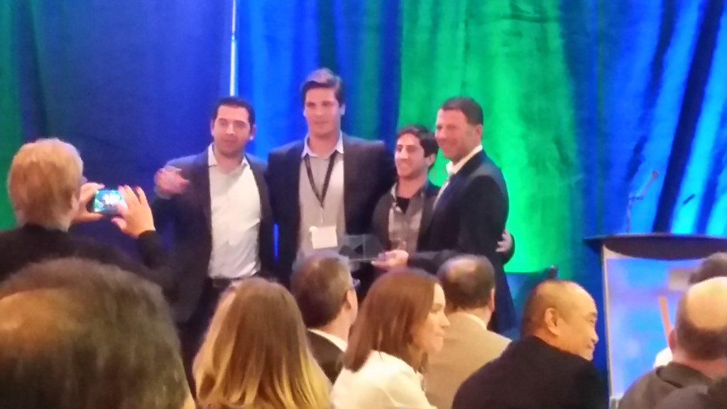 AlbertColomer's tweet photo. Well done @PortrayAds !!!!! #nacosummit best startup of the year @AngelCapCanada http://t.co/14L4jzzYDf @BANCBA @EBAN_org