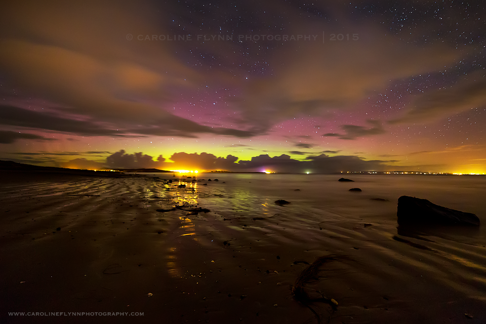 _CarolineFlynn's tweet photo. Yay the Aurora made it to Kerry tonight :) @Aurora_ireland @Aurora_Alerts @photos_astro @gokerrylive @DiscoverIreland http://t.co/iOUYPmSRe7