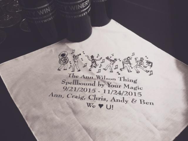 We <3 you! Thank you! #theannwilsonthing #citywinery #NYC