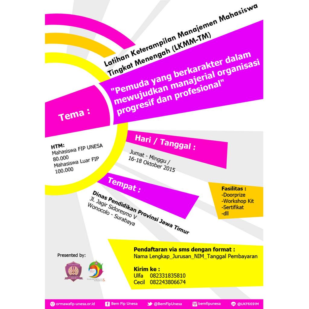 LKMM-TM <a href="/UnesaSurabaya/">UNESA Surabaya</a> <a href="/HMJ_PGSD/">HMJ PGSD FIP UNESA</a> <a href="/HMPPAUD_Unesa/">HIMA PG PAUD UNESA</a> <a href="/HMJBKUNESA/">Bimbingan Konseling</a> <a href="/hmj_ktp_unesa/">HMJ KTP UNESA</a> <a href="/infoPLB_UNESA/">PLB UNESA</a> <a href="/psychologyunesa/">Psikologi UNESA</a> <a href="/mp_unesa/">Manajemen Pendidikan</a>