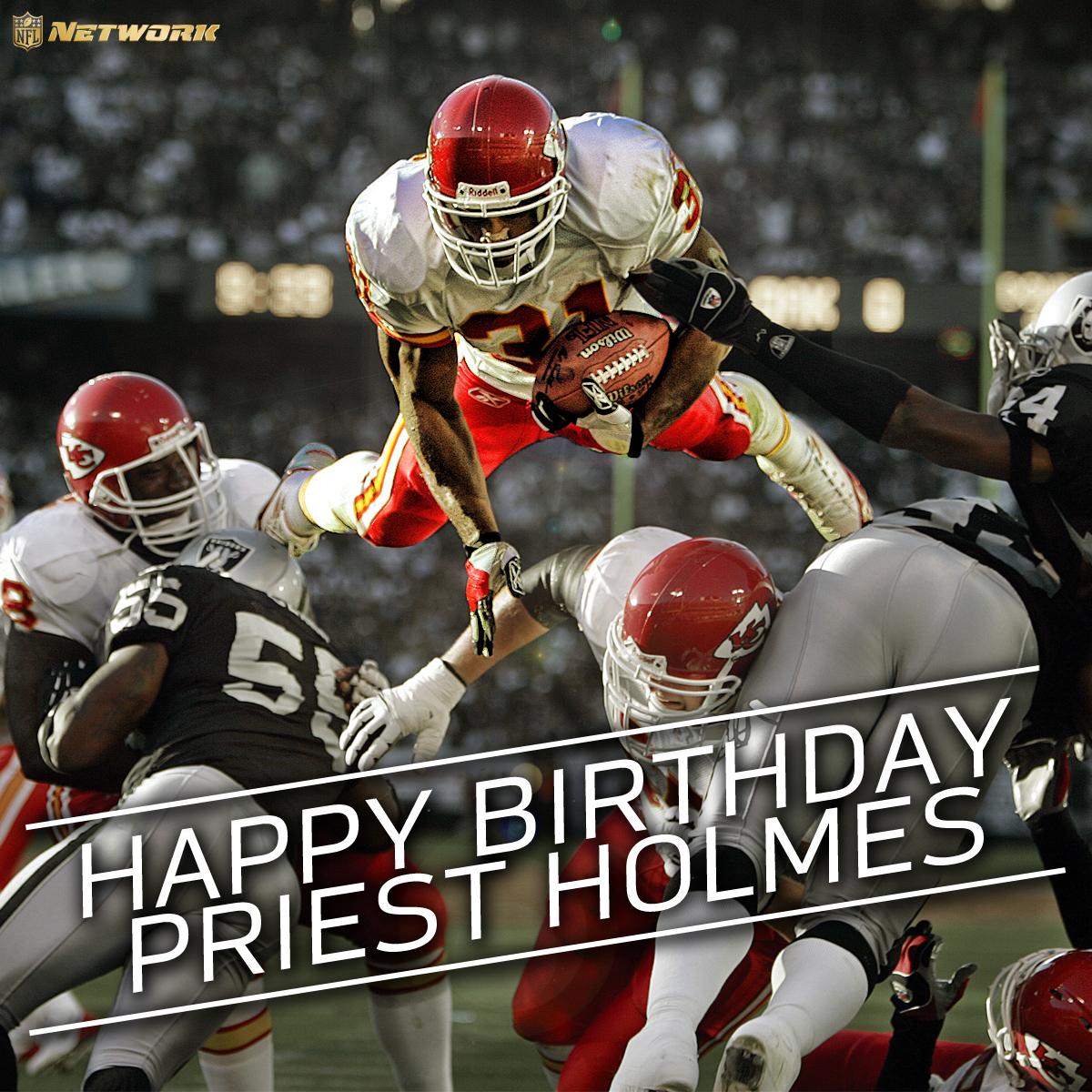 Happy birthday to HOFer, Priest Holmes! 