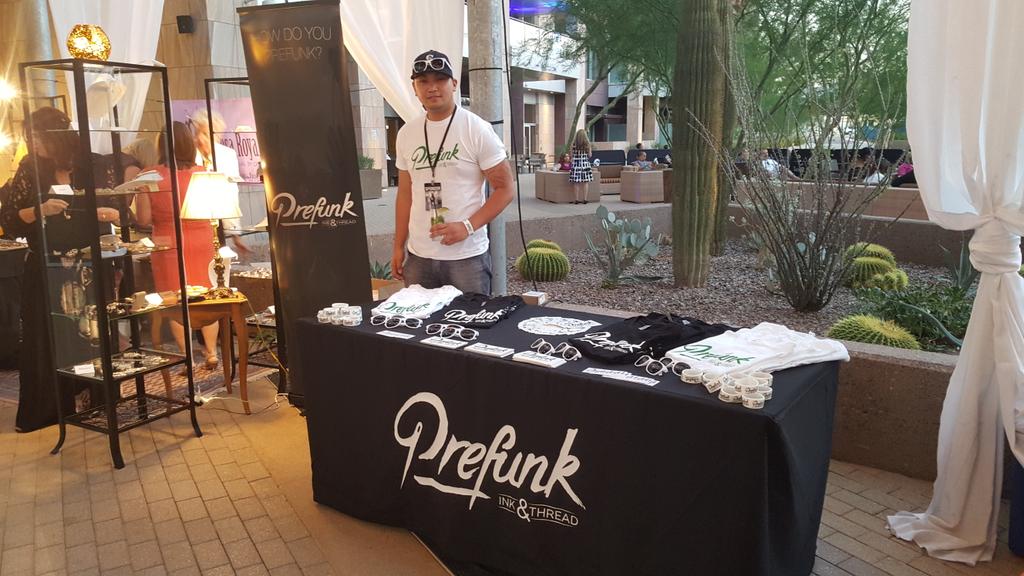 teamprefunk's tweet image. #TeamPrefunk @ #PhoenixFashionWeek during the PRElaunch of our brand. #WelcomeToThePrefunkEra