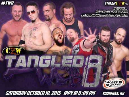 StreamCZW's tweet image. .@combatzone iPPV for #TW8 on Saturday, October 10th is now available for pre-order at StreamCZW.com! #CZW