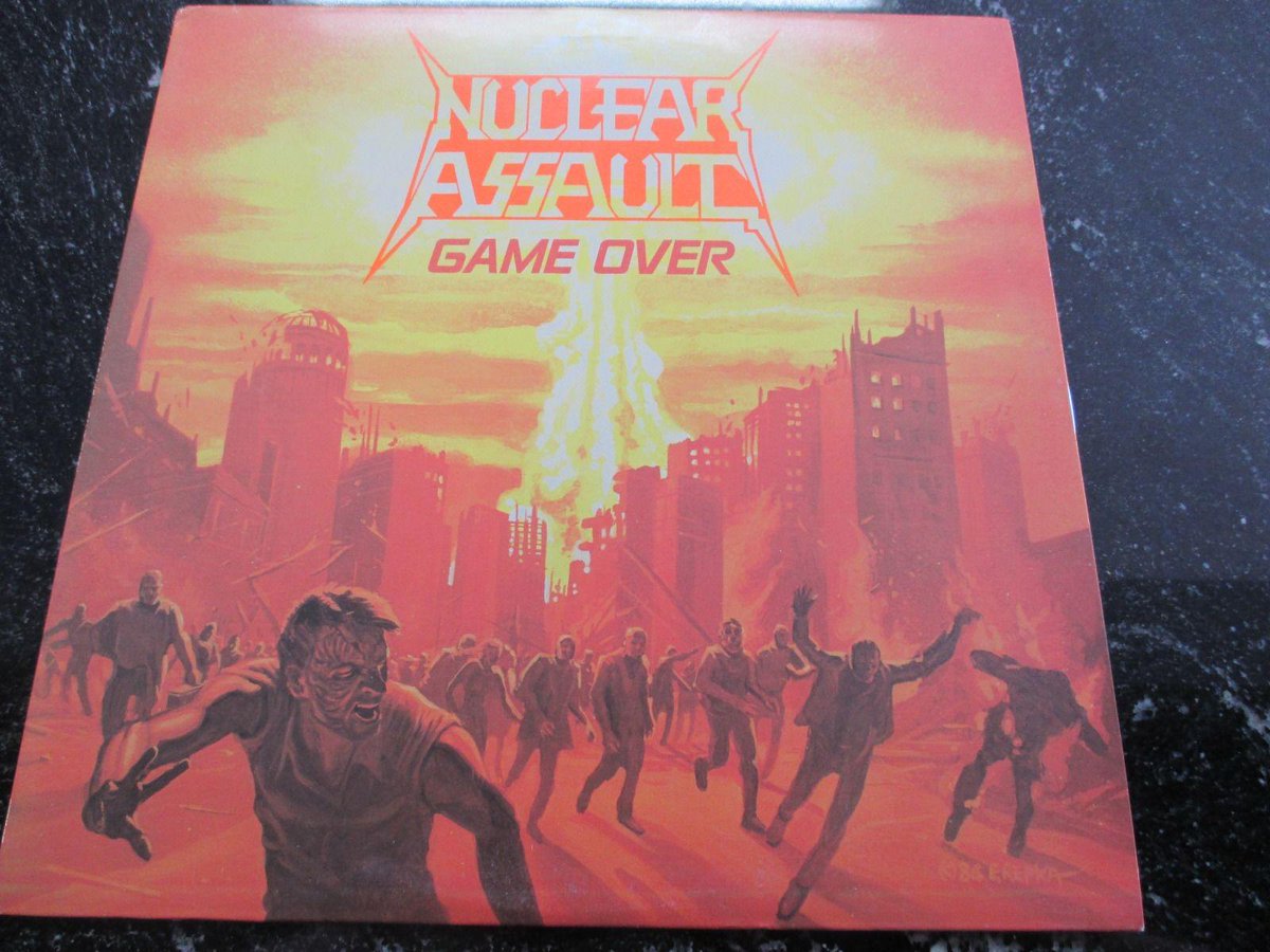 ThrasherManiacs's tweet photo. @NuclearAssault_ 
"Game Over" 
October 7th 1986 
#USA #ThrashMetal http://t.co/j81uEV0aR8