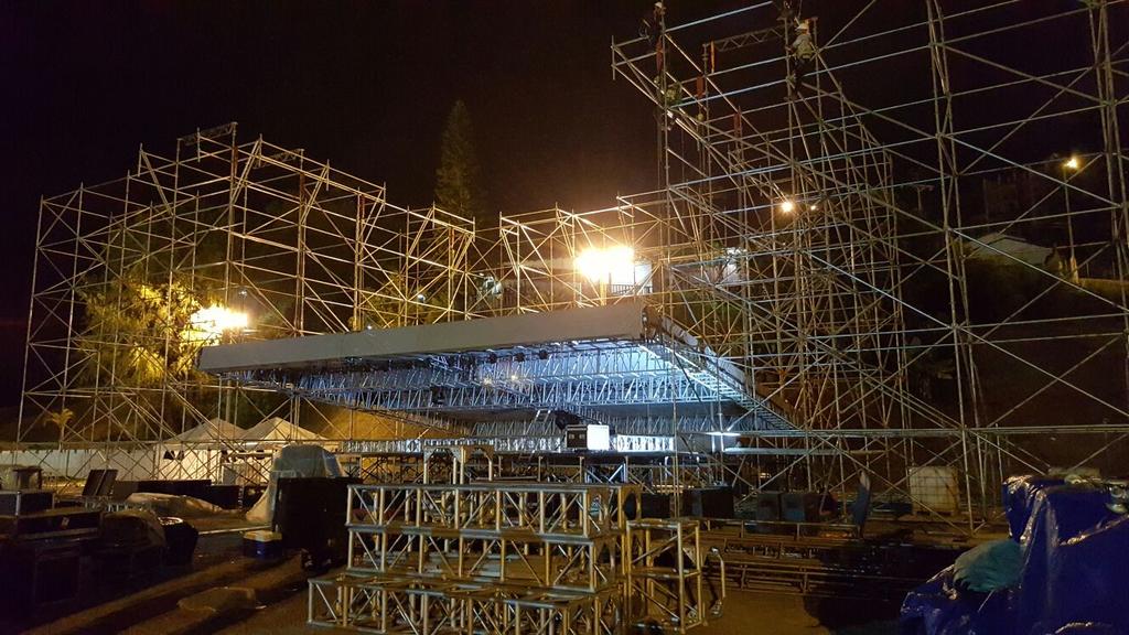 grita_festival's tweet image. Seguimos en el montaje de #MGRX para ofrecerles un excelente show! Ya nos vemos!!!!