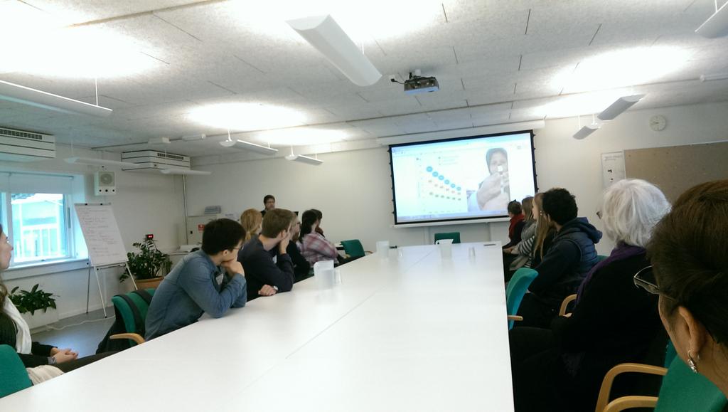 AmritaSank's tweet photo. Orienting @uni_copenhagen students on working and mission of #unicef @unicefsupply http://t.co/vousfalrn2