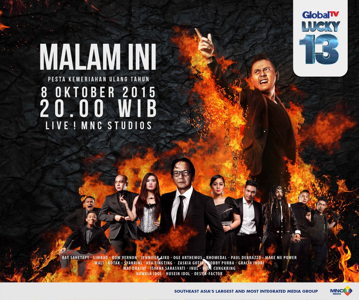 dKlinik_GTV's tweet photo. Pertunjukan trick magic berbeda dikolaborasikan bersama bintang tanah air terbaik Indonesia malam ini! #GTVLucky13 http://t.co/OWbLOwRnko