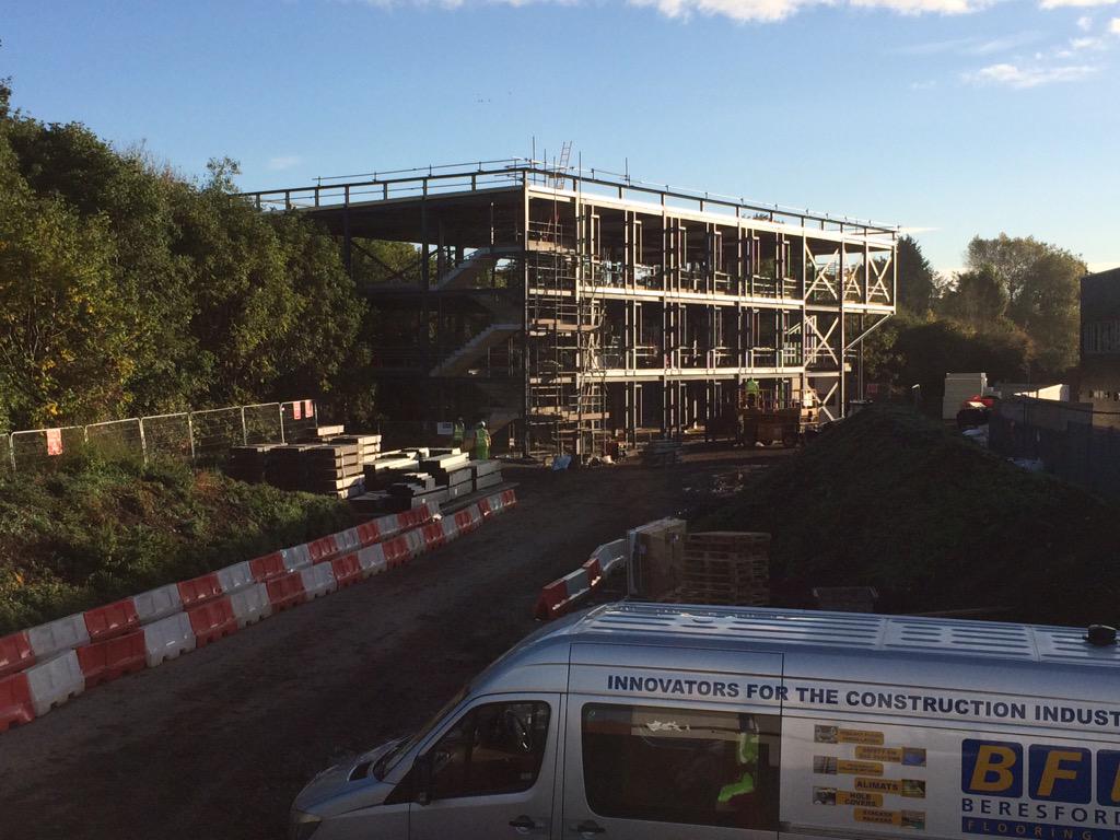SpellerMetcalfe's tweet image. Another site open for UK Construction Week, school visits for the Joseph Leckie Academy #shoutaboutconstruction