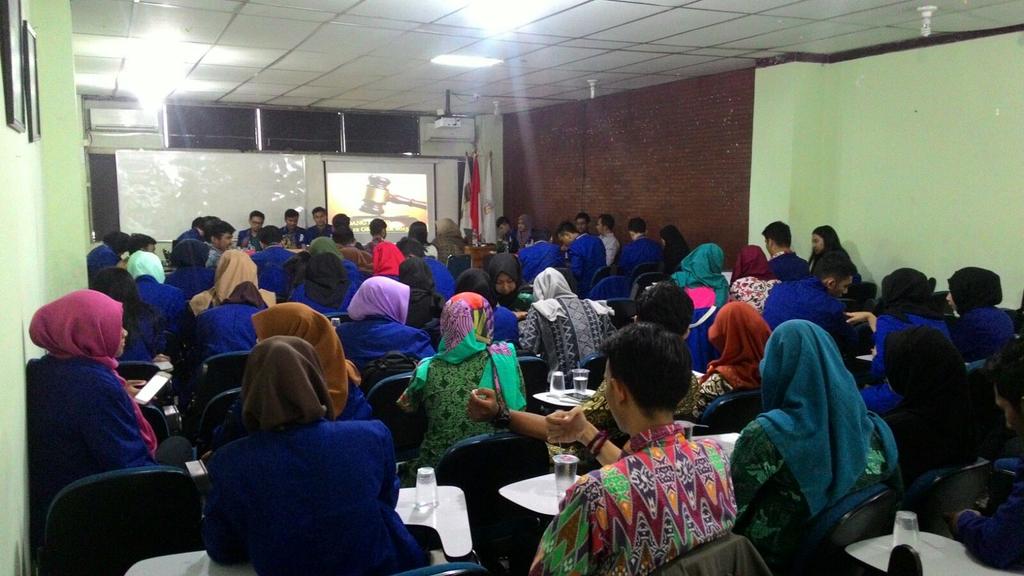 Inilah suasana Sidang Pleno hari pertama..