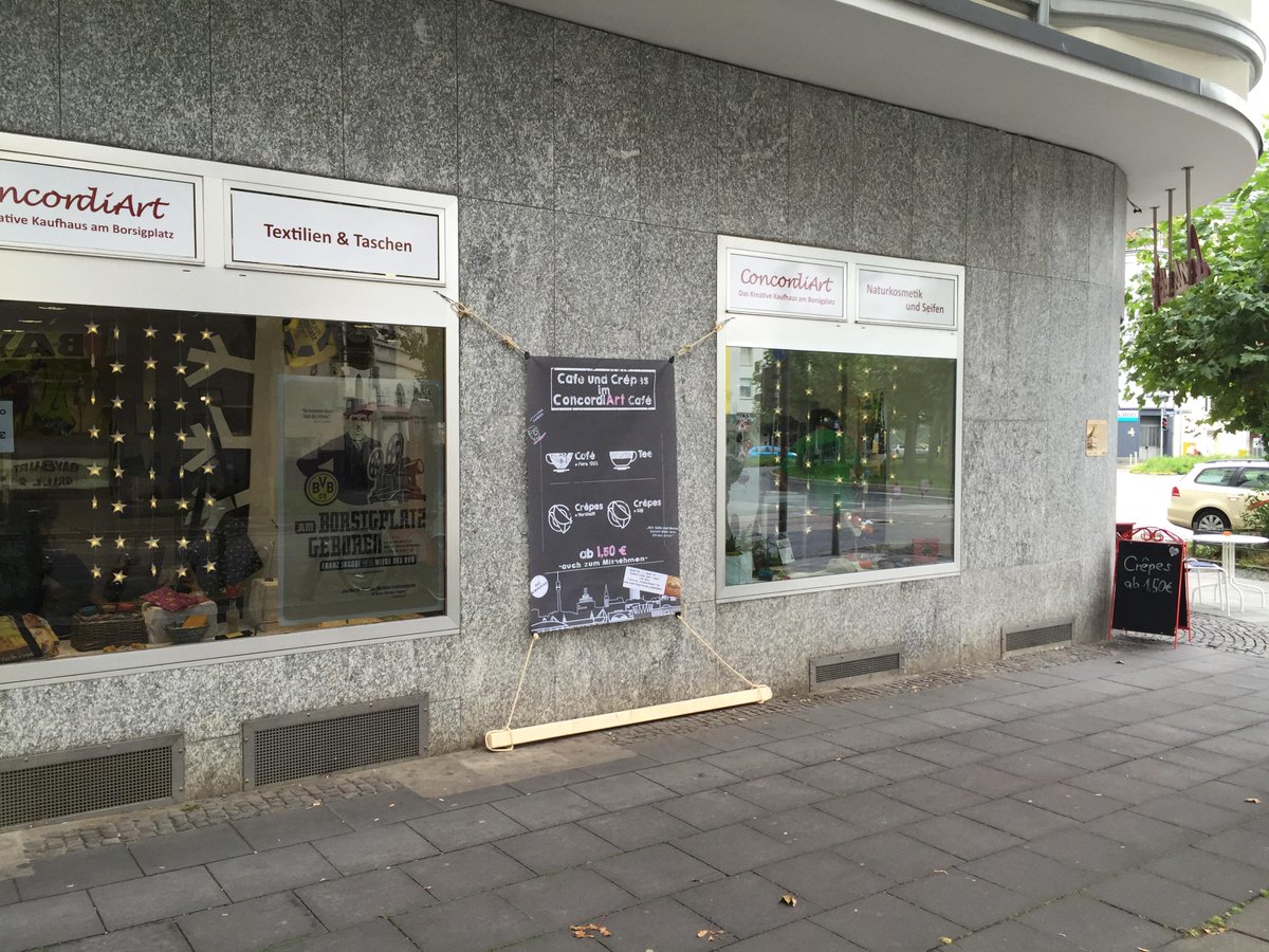 PiSaDev's tweet image. Das Sieht doch gut aus #Kaffe und #Crepes #Dortmund #Concordiart #Borsigplatz #Fleyeralarm #Startup #Aufgeschoben