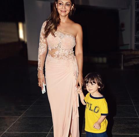 Wish you a very happy birthday mom Gauri Khan      