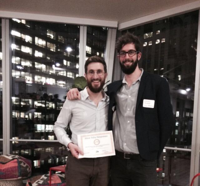 melaniebbnt's tweet photo. And ShowRoomer wins the 1st prize of the Open Pitch Festival @WeWorkSF congrats @guillaumebpn !! #NUMAinSF http://t.co/nV1qxuJl6S