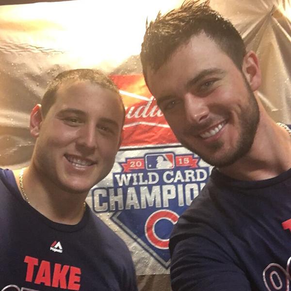 MLB's tweet photo. #WildCard #Selfie http://t.co/x8r2aIOryh