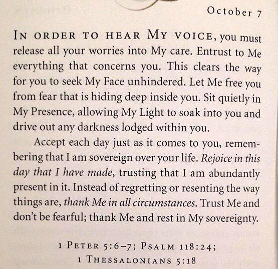 Tonight's devotional!