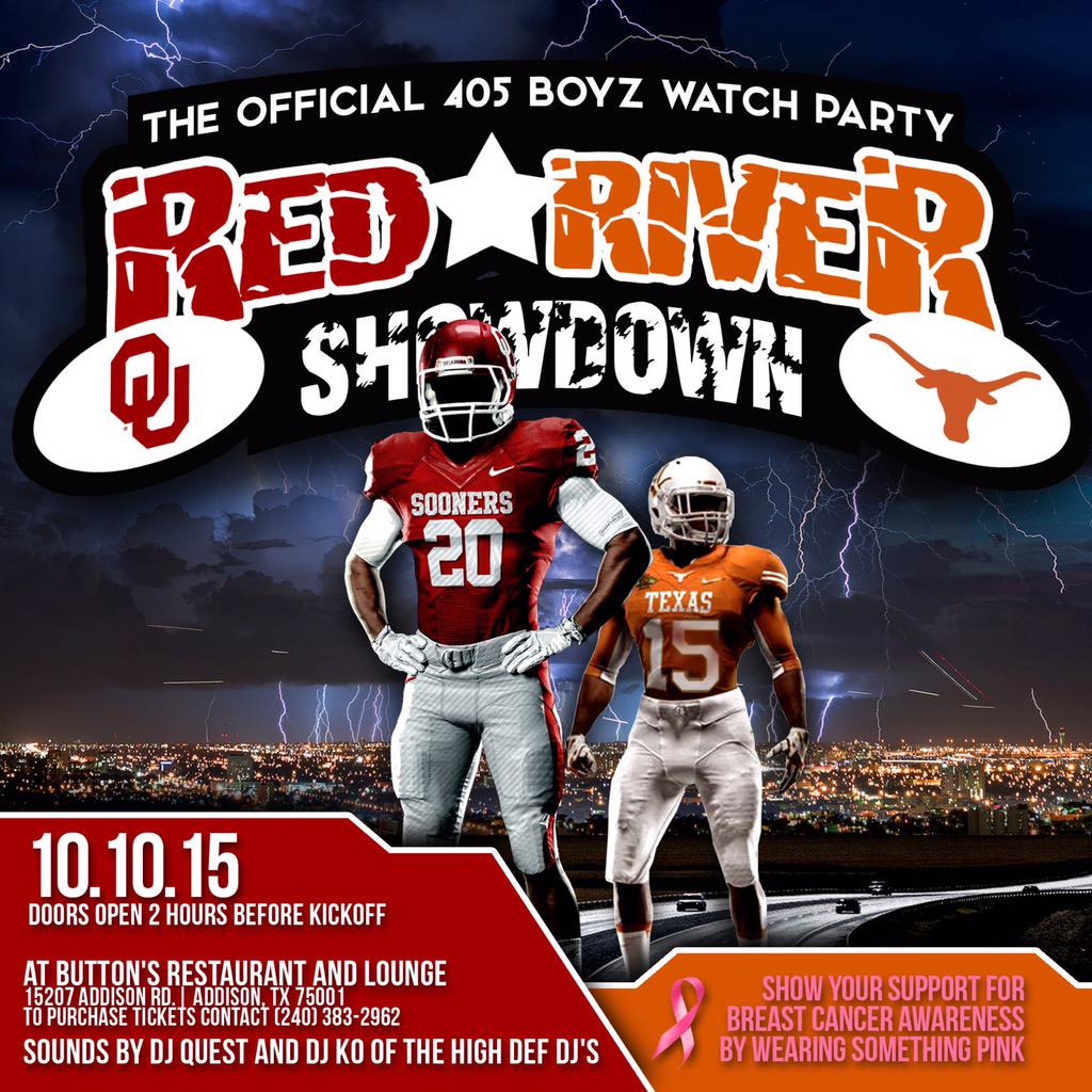 TracyTrice10's tweet photo. Buttons/Dallas
The 405 Boyz Watch Party
Game Time is @ 11AM! 
Get there Early!! http://t.co/0n3yTVc4A7