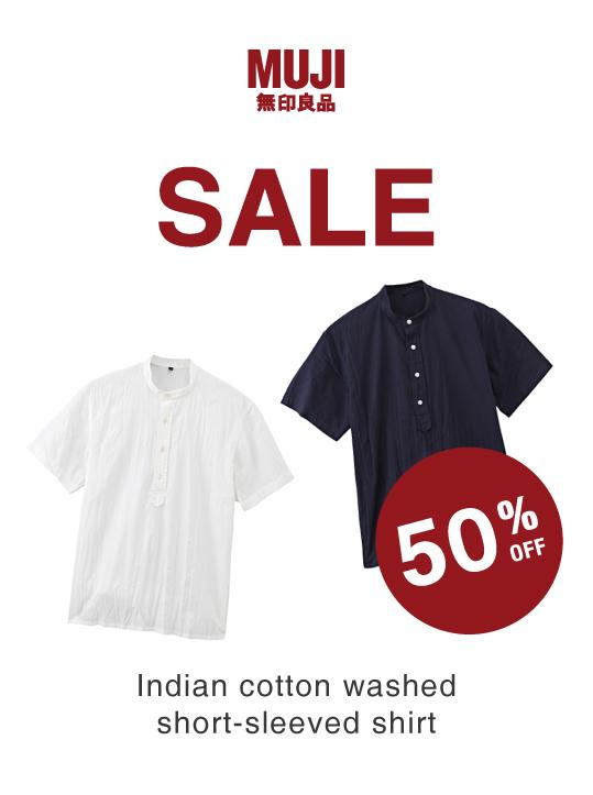 Find SALE 50% off on MUJI men's and ladies apparel! While stock last :)