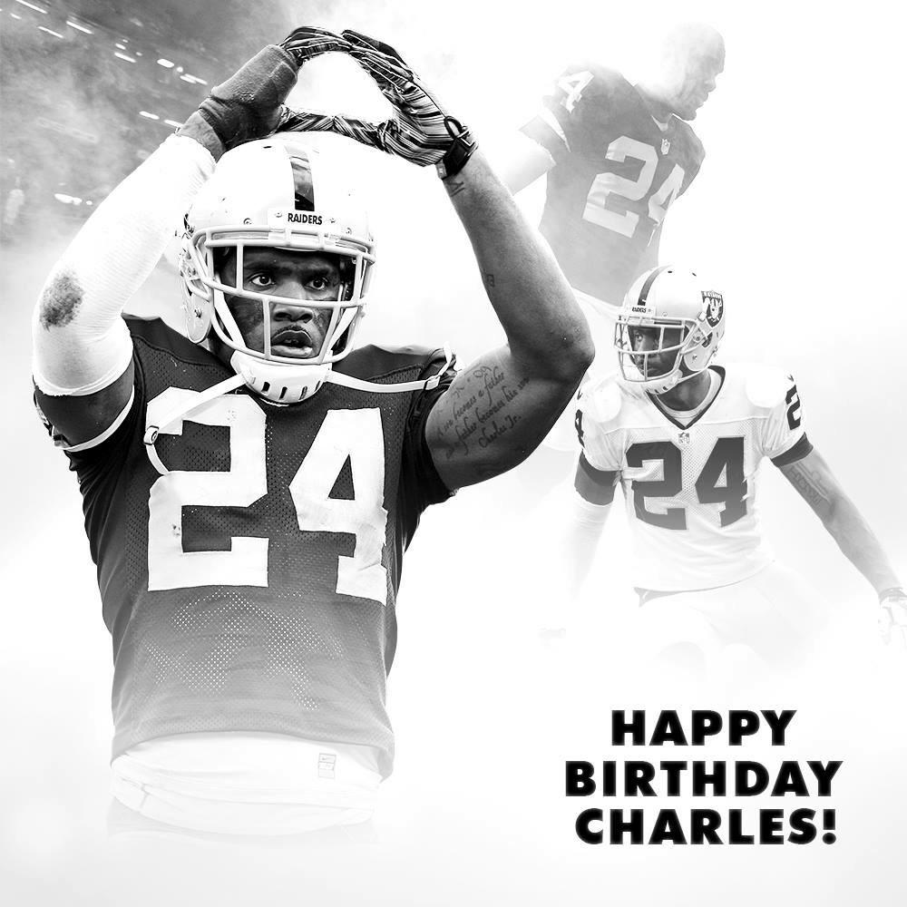 Happy birthday to No. 24 of the Raiders Charles Woodson 