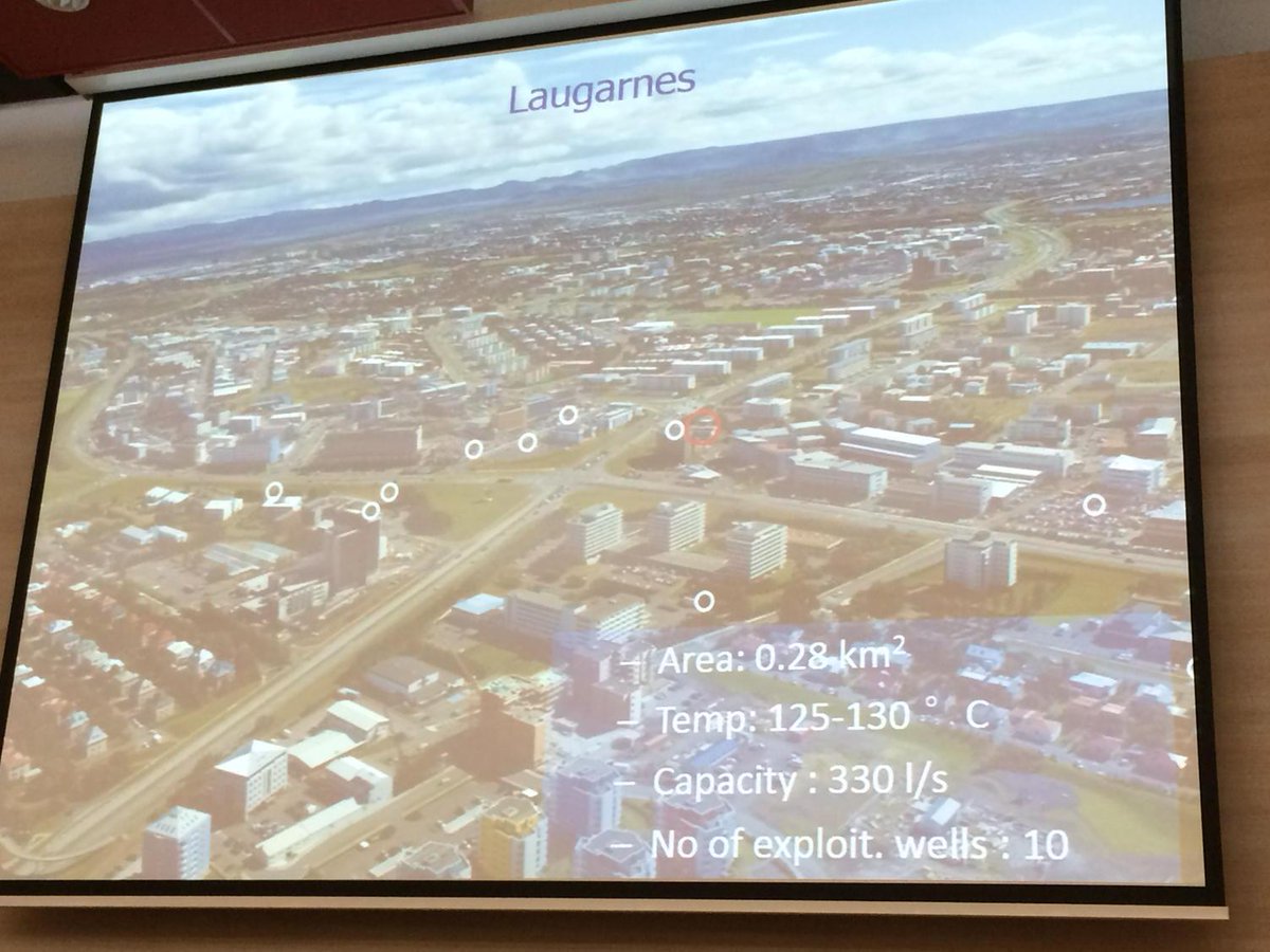 thinkgeoenergy's tweet image. #geothermal wells for #districtheating in the middle of the city of #Reykjavik @GeoCom_Project