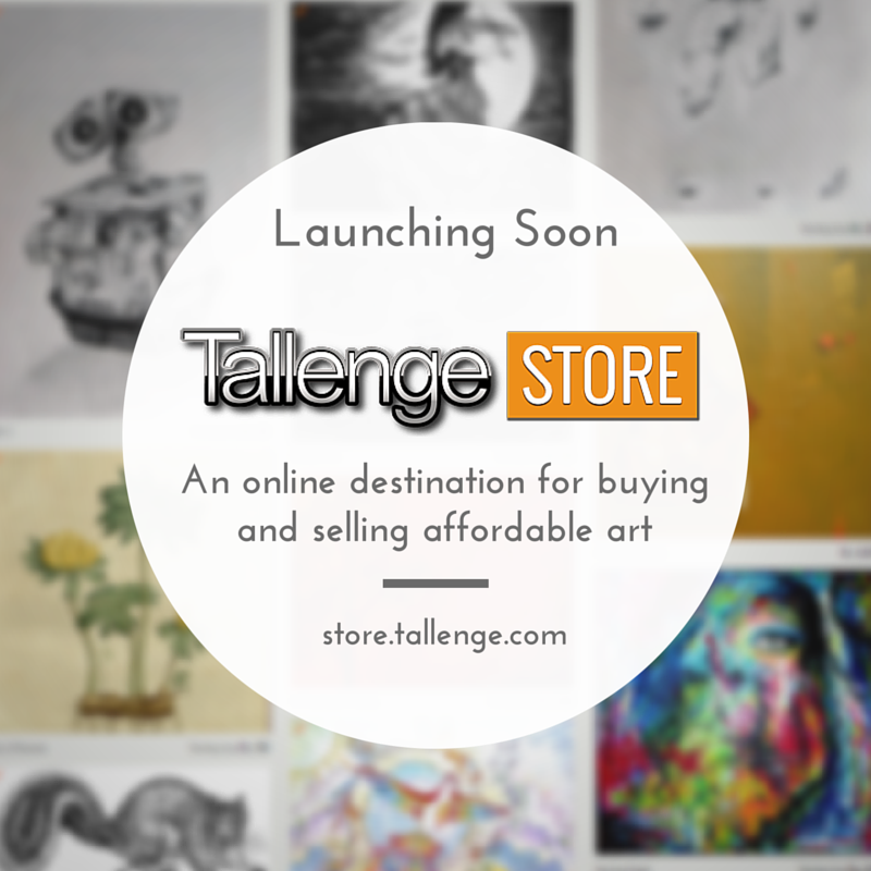 TallengeStore's tweet photo. #TallengeStore for affordable art. #LaunchingSoon Calling all artists to upload their art for sale. Buyers stay tuned http://t.co/8vcpRgQtQp