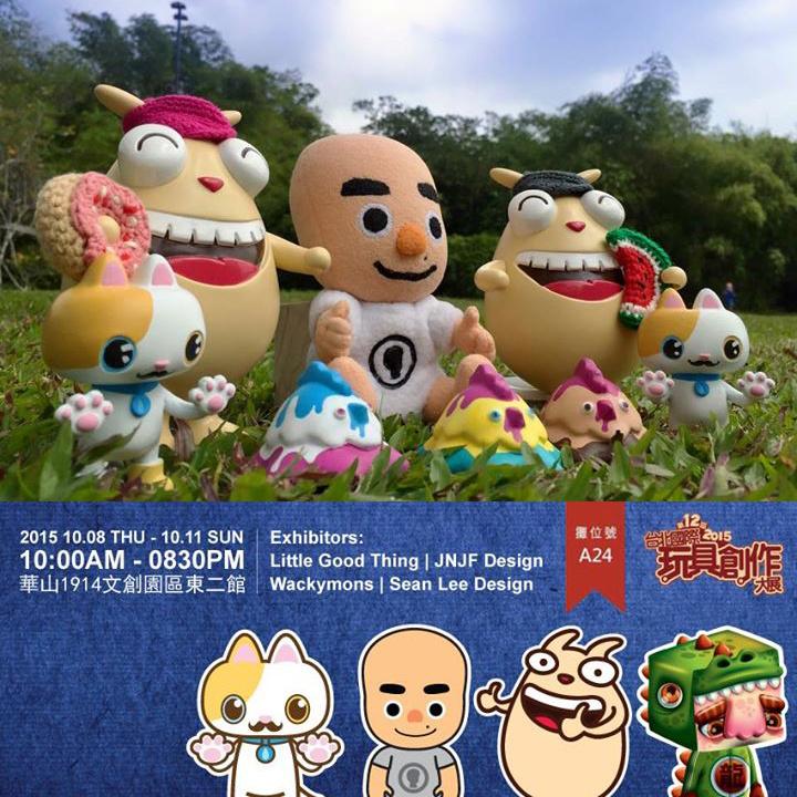 toysrevil's tweet photo. #onTOYSREVIL: http://t.co/NhPQVoLOAa Booth A24 @ #TTF2015 - #LittleGoodThing JNFJF Design @Wackymons #SeanLee http://t.co/0fkZZeRynf
