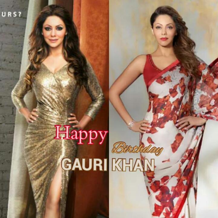 Happy birthday GAURI KHAN!!!!!!!!! 