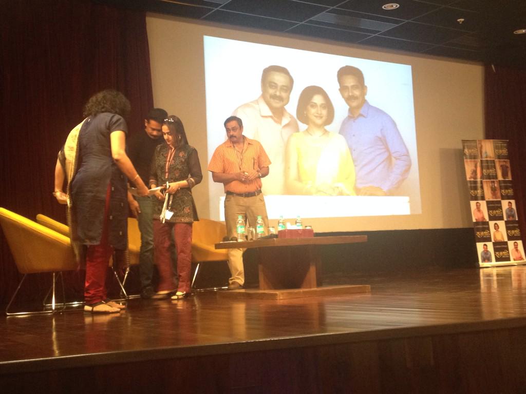 .@tech_mahindra pune mesmerized as we welcome@SachinSKhedekar @atul_kulkarni,MrinalKulkarni #Josh @kalpanadivadkar