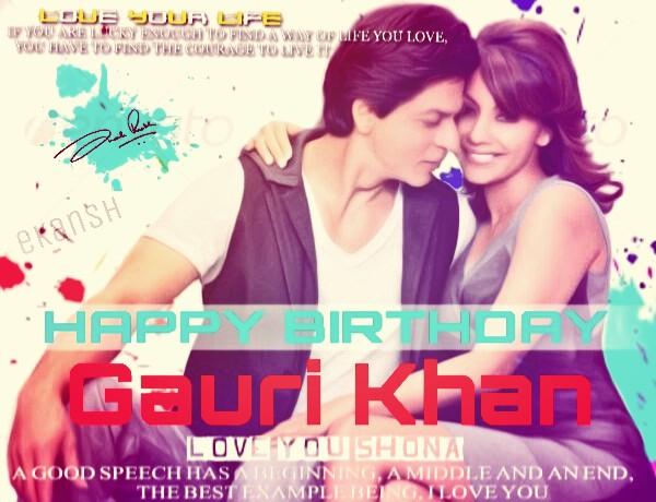 Wishing Gauri Khan A Very Happy Birthday... 