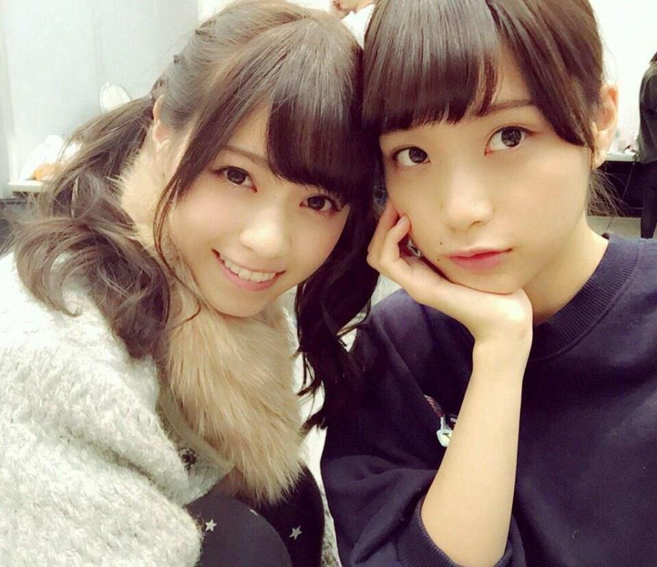 ツーショット第3弾！ なーちゃんとまいまい！ #西野七瀬 #深川麻衣 #RT