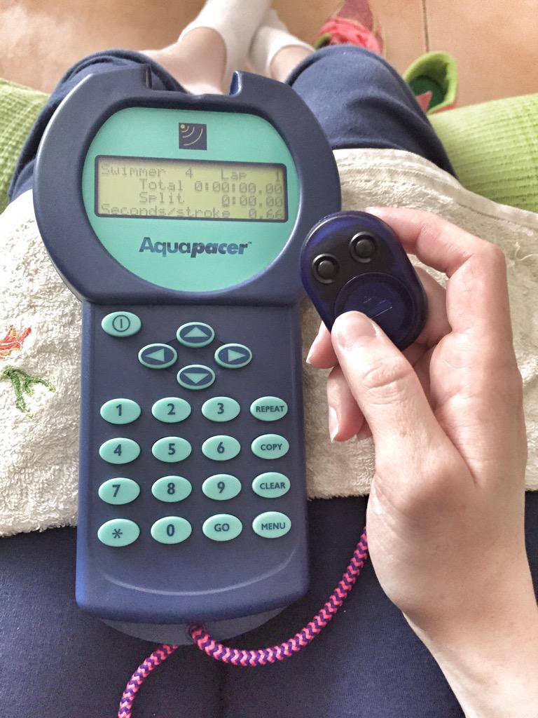 HannahMiley89's tweet photo. Finally learnt how to program the Aquapacer😊 Pretty cool my coach (dad!) invented it #startedthetrend #thebeeper http://t.co/hh4f0BmdXJ