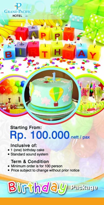grand_pacific's tweet photo. @grand_pacific HOTEL BANDUNG, BIRTHDAY PACKAGE STARTING RP.100.000,-NETT, MORE INFO, CALL 0224221100 http://t.co/6OM2s8NyvT
