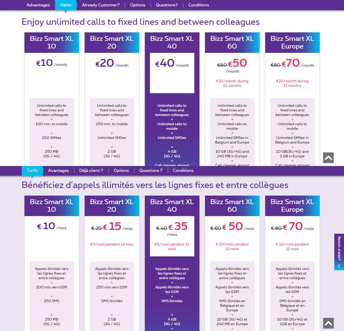 seynaeve's tweet photo. Chez @proximus on ne paie pas le même prix en FR http://t.co/hG0r2T9dhV ou EN https://t.co/jqBOjlLdU2 #proximushelp http://t.co/ANaCDRMh6c