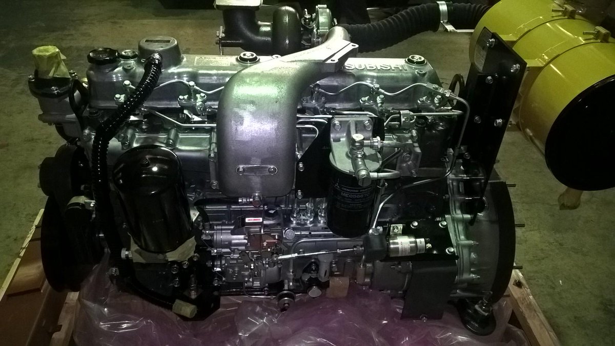 DiamondDiesels's tweet photo. Photos of Mitsubishi 6D16-TE2 engine ready to go out to a customer this morning. #dieselengines #mitsubishi http://t.co/VMB3HXRHoO