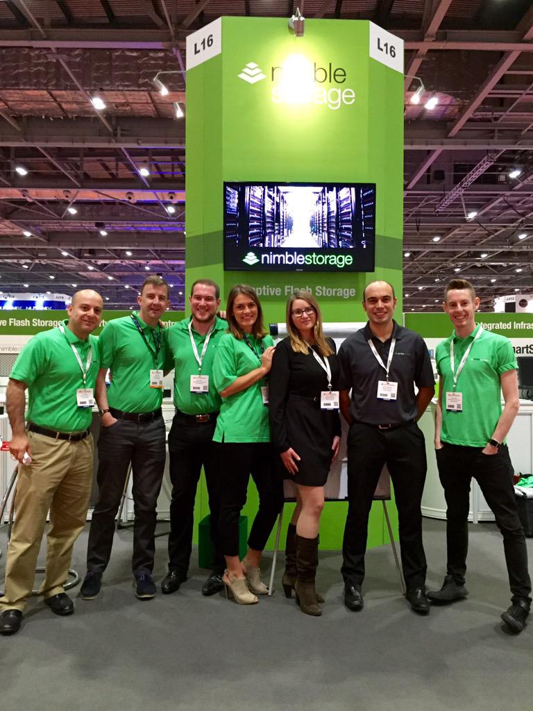jasongough's tweet photo. @NimbleEMEA are at #IPEXPO booth L16! Come on over and say Hi! 😬#SmartStack &amp; #AdaptiveFlash. http://t.co/loT3giHJX8
