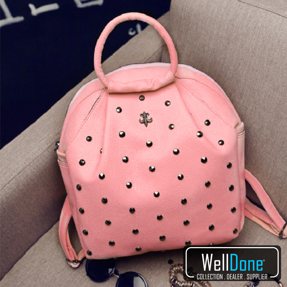 WDWellDone's tweet image. Code : WD0010SW
Colour : Beige, Pink, Black
Material: Kulit PU
Size: H32xL28xD12cm
Weight: 800grams
Price: IDR178.000