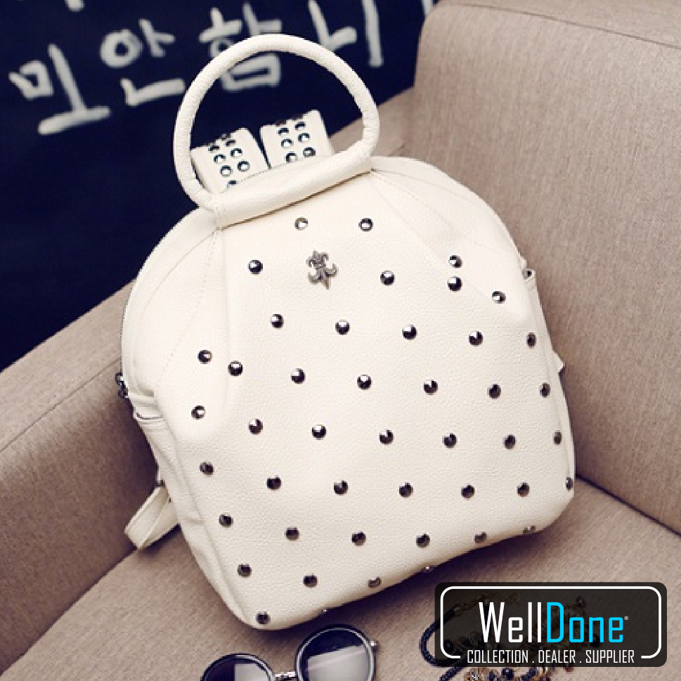 WDWellDone's tweet image. Code : WD0010SW
Colour : Beige, Pink, Black
Material: Kulit PU
Size: H32xL28xD12cm
Weight: 800grams
Price: IDR178.000