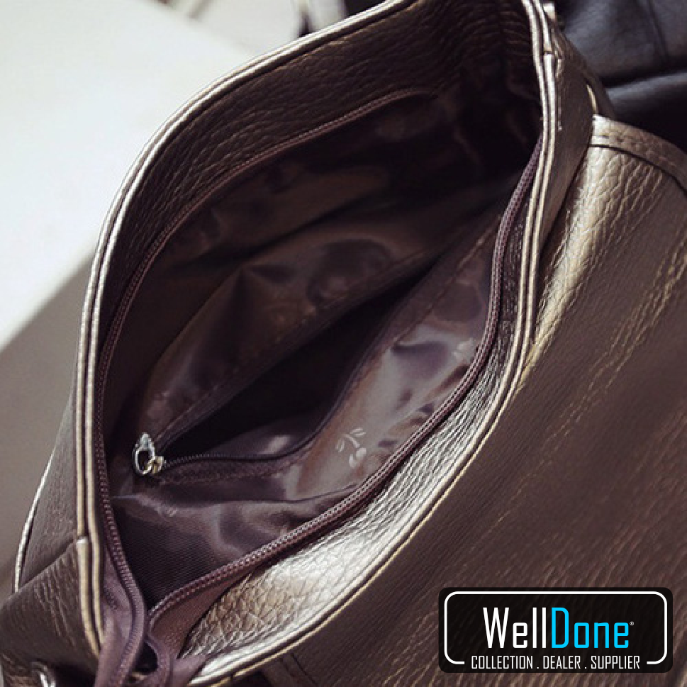 WDWellDone's tweet image. Code: WD0011SW
Colour: Black,MetalicGrey,Silver
Material: KulitPU
Size: H22xL25xD9cm
Weight: 450gram
Price:IDR152.000