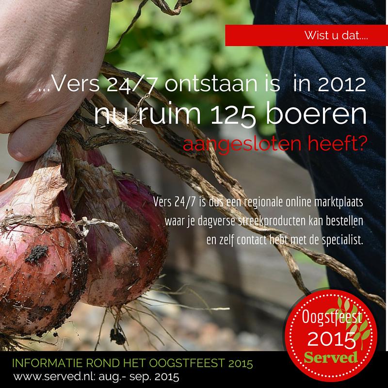 Populariteit regionale producten neemt toe. Vers 24/7 speelt daarop in! #streekproducten bit.ly/1WGsRG0