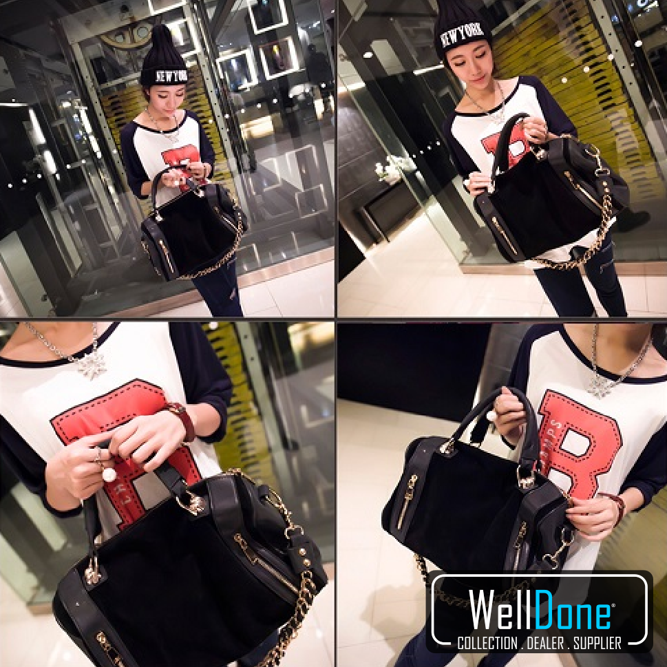 WDWellDone's tweet image. Code : WD0012SW
Colour : Rose, Black
Material : Kulit PU
Size : H21xL32xD12cm
Weight : 1,000 grams
Price : IDR175.000